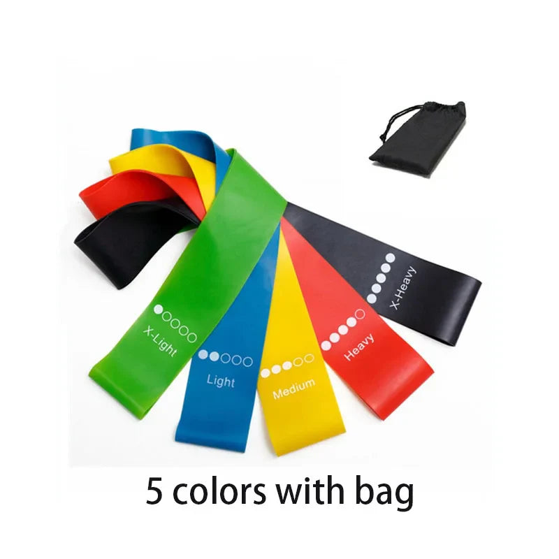 Ultimate TPE Resistance Bands Set for Strength Training and Yoga - Durable Elastic Rubber Loop for All Fitness Levels